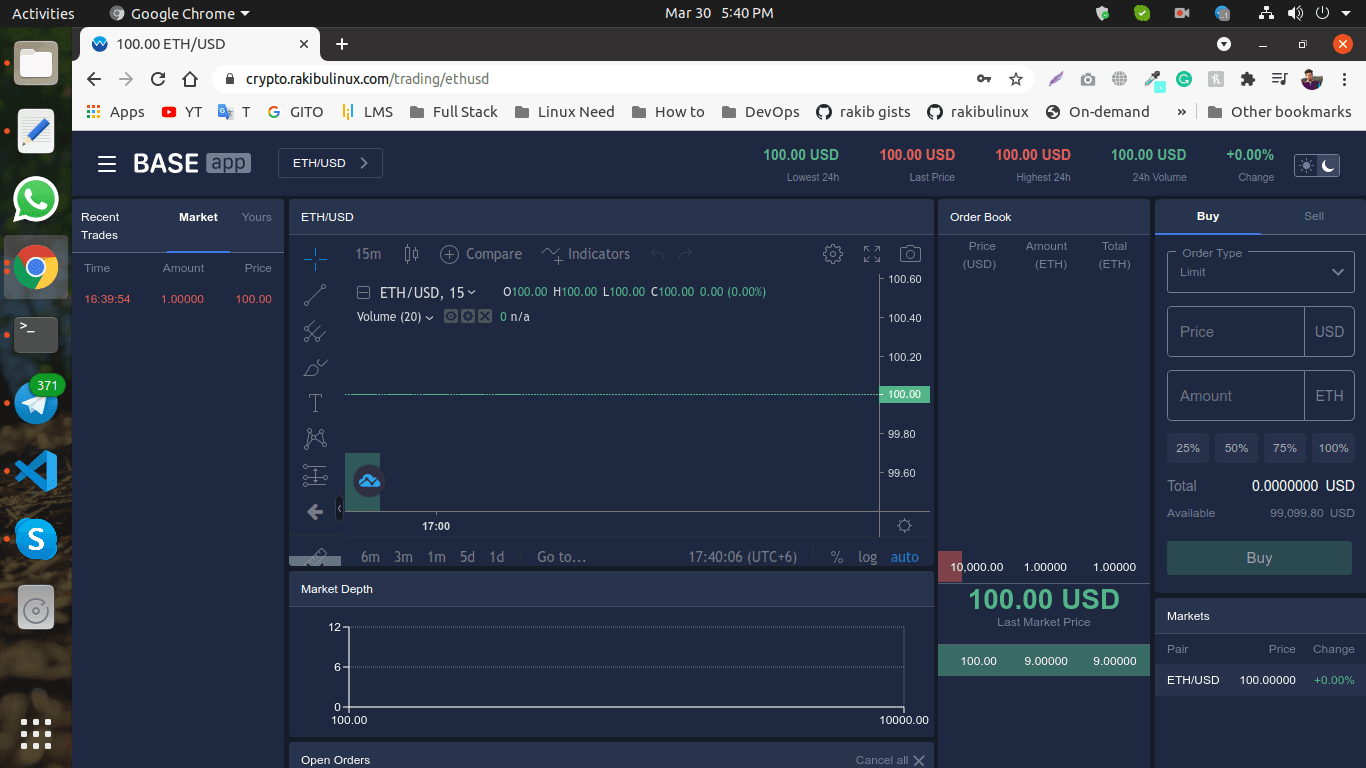 You will get your own cryptocurrency exchange software with OpenDax and Hummingbot